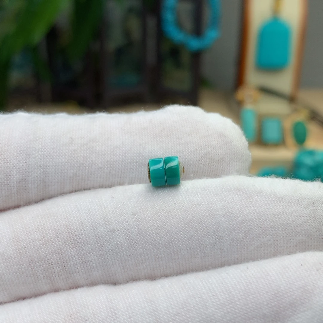 绿松石珠宝半成品未镶嵌