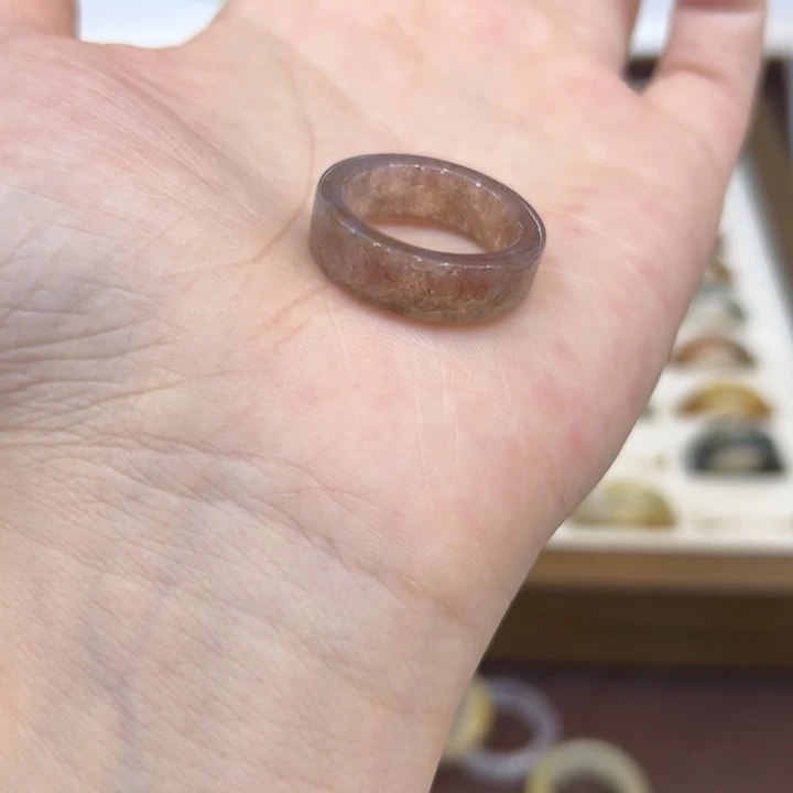 玛瑙/玉髓合金戒指37港19