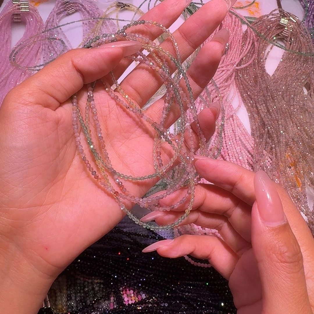 未镶嵌颈饰水晶一**云链子2