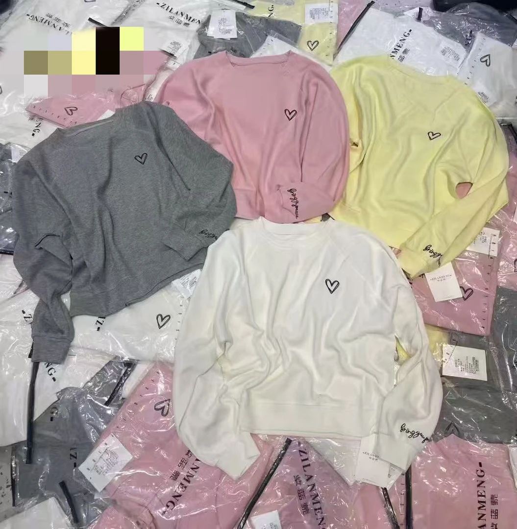 爱心图标休闲卫衣