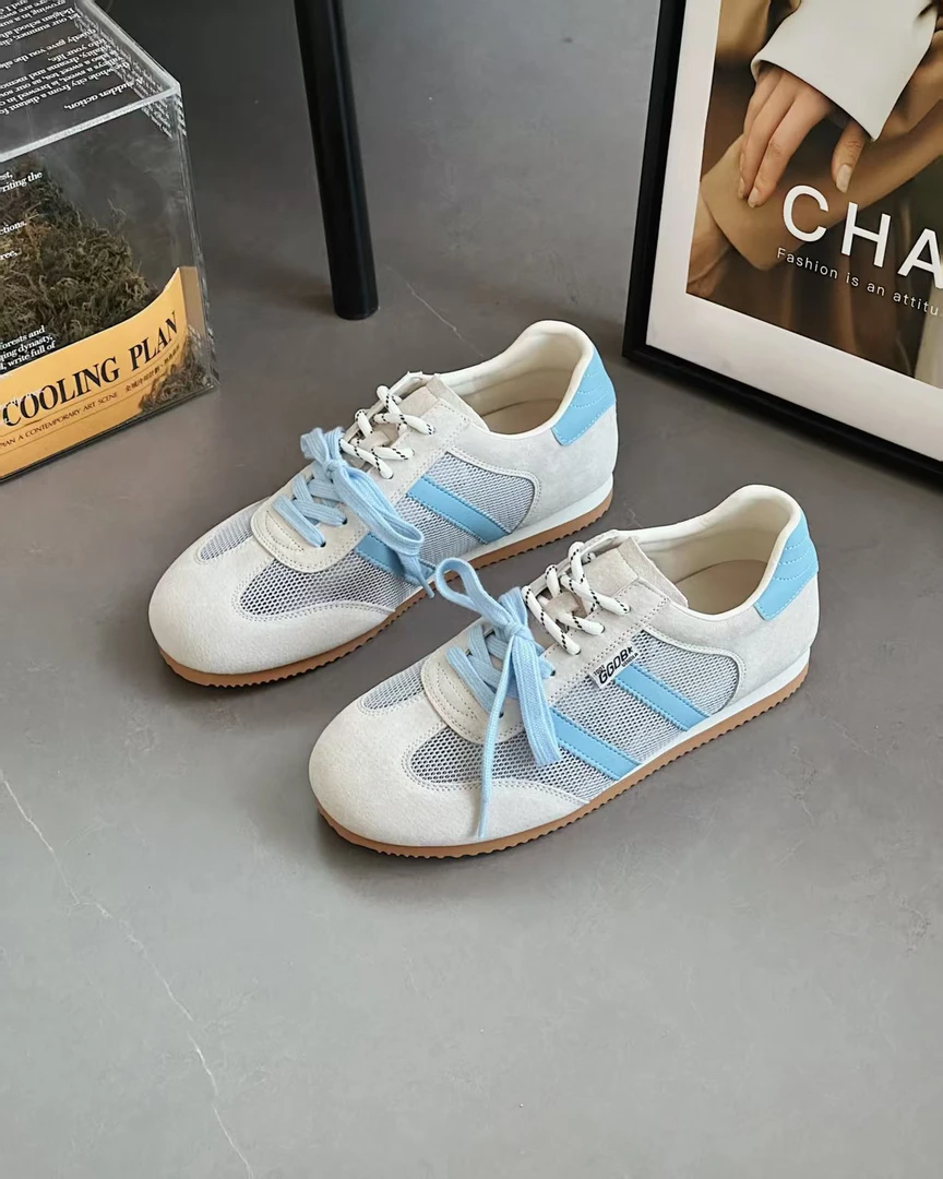 透网 大码女鞋40-43码平底夏季女单鞋25252