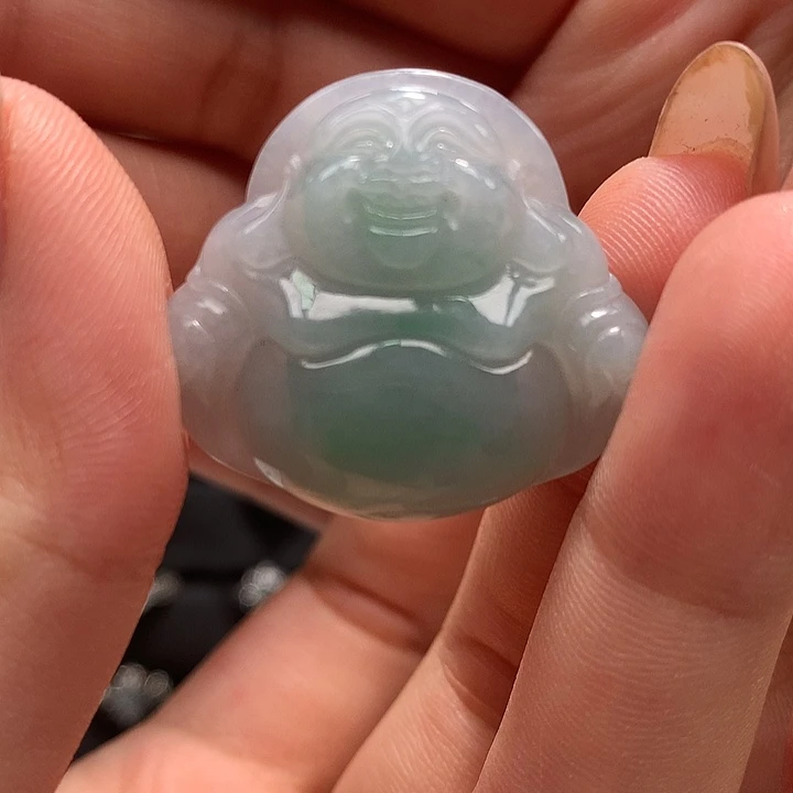 未镶嵌挂件翡翠佛公