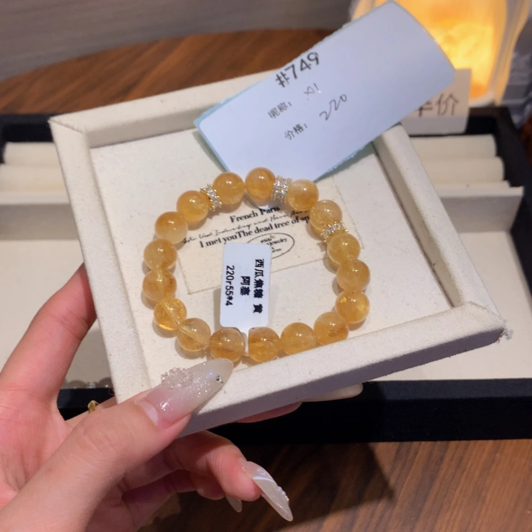 【闪购商品】水晶手链未镶嵌青***。749号