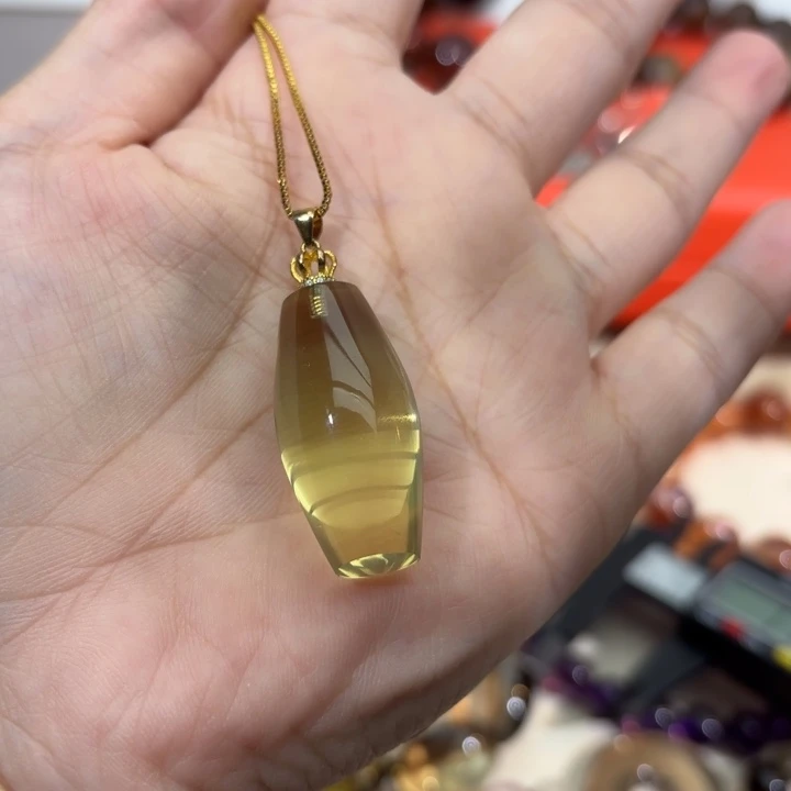 未镶嵌手链水晶黄水晶