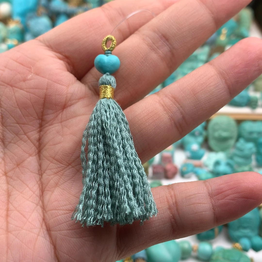 绿松石18K金镶嵌手链