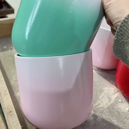 多肉绿植陶瓷花盆9.9包邮，有孔