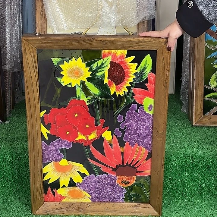 瓷板画瓷板画40/60挂画