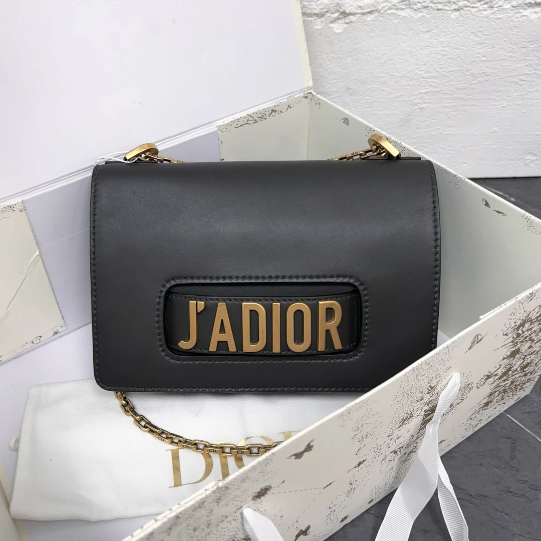 95新 DIOR/迪奥 黑色单肩包C887614 7574