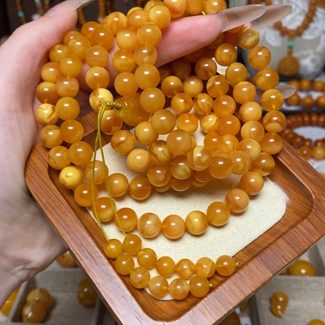 【闪购商品】手链蜜蜡未镶嵌手串