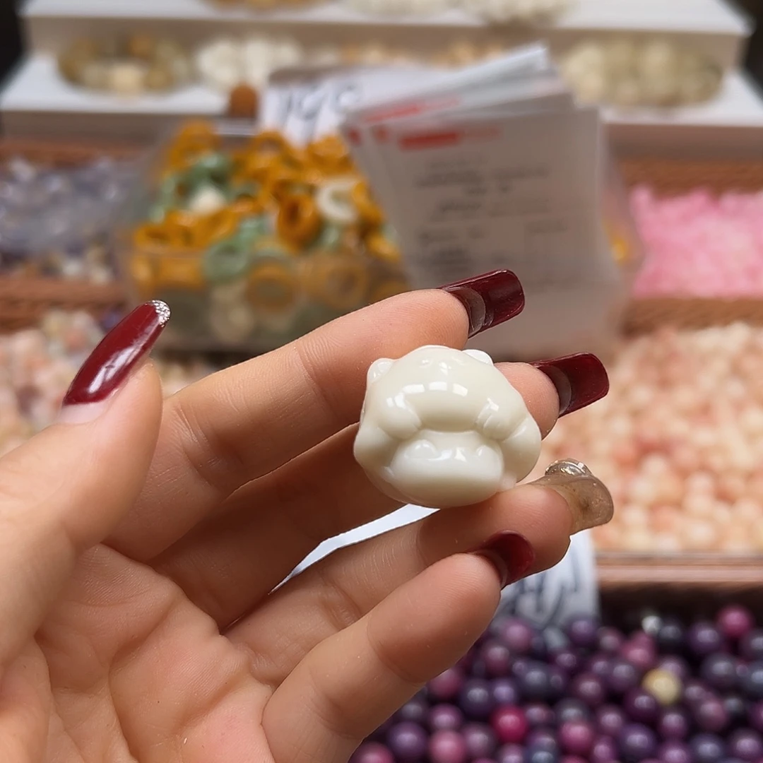 奈***斯手串菩提根/象牙果瑕疵小孩头1颗有裂