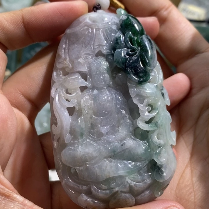 翡翠颈饰未镶嵌✈️****翡翠