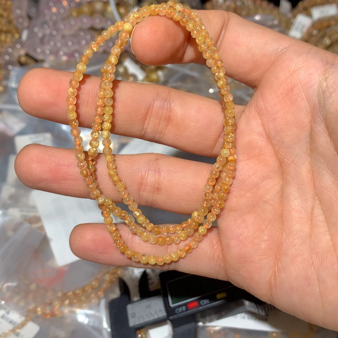 大***薯水晶手链未镶嵌手链