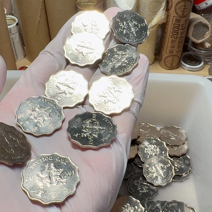 其他普通金属10枚，二圣币