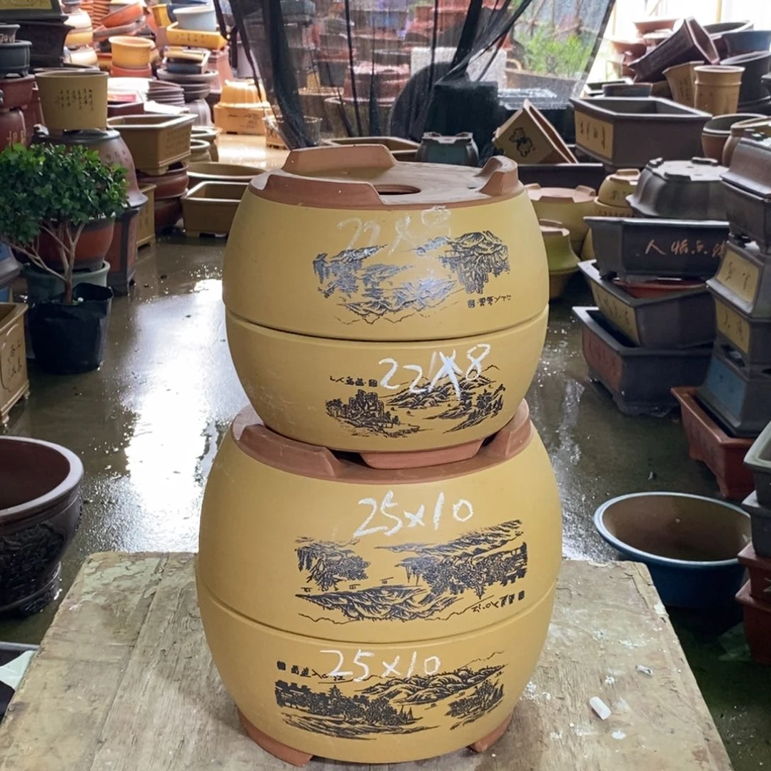 紫砂花盆紫砂紫砂