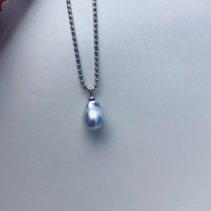 海水珍珠未镶嵌颈饰w10