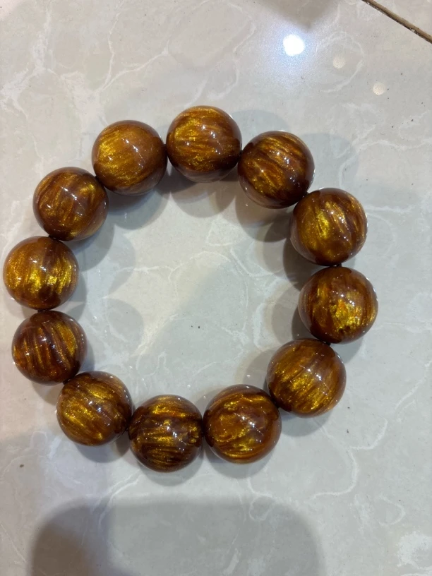 非金属木质手链 B044海柳2.0圆单圈啊