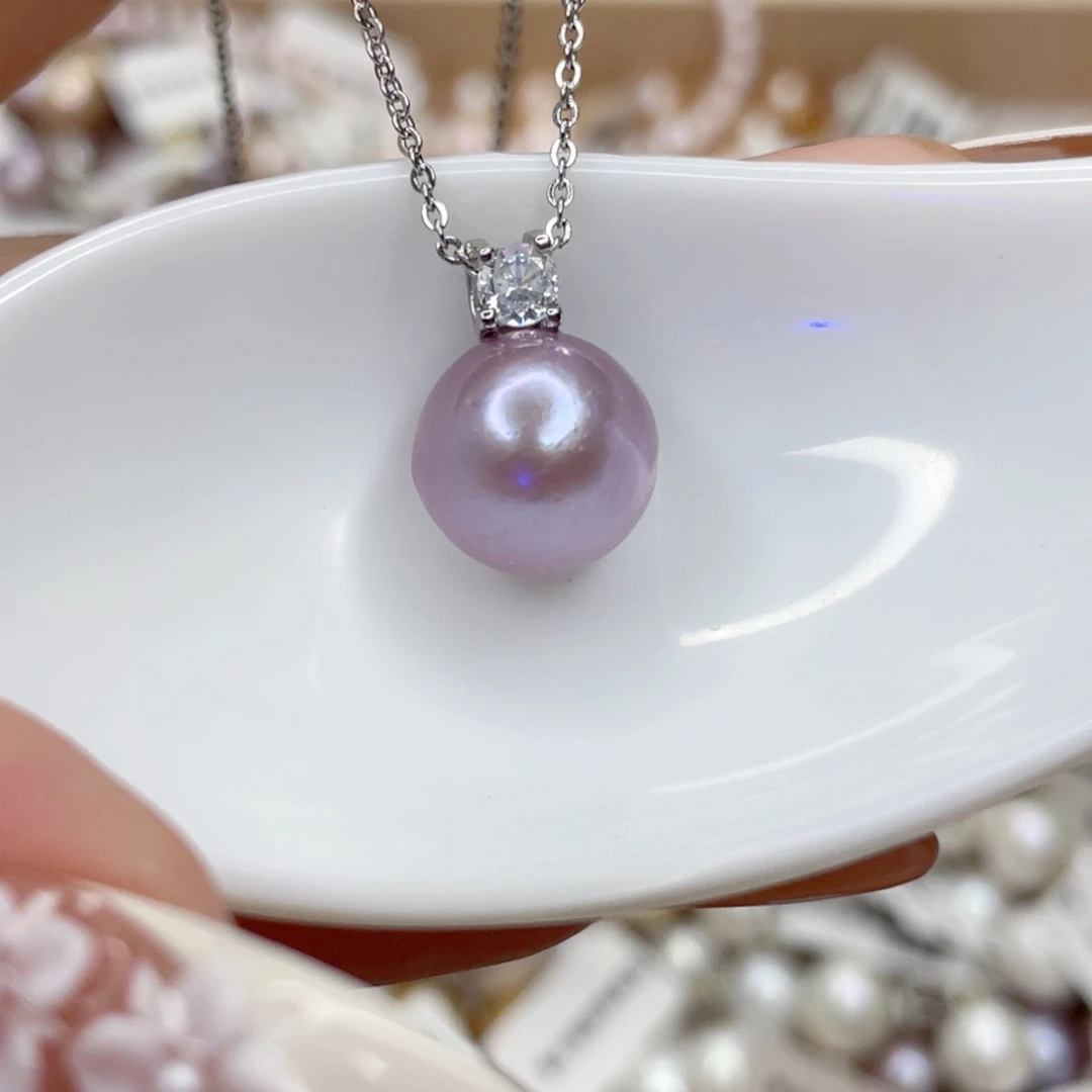 淡水珍珠未镶嵌吊坠(赠链)