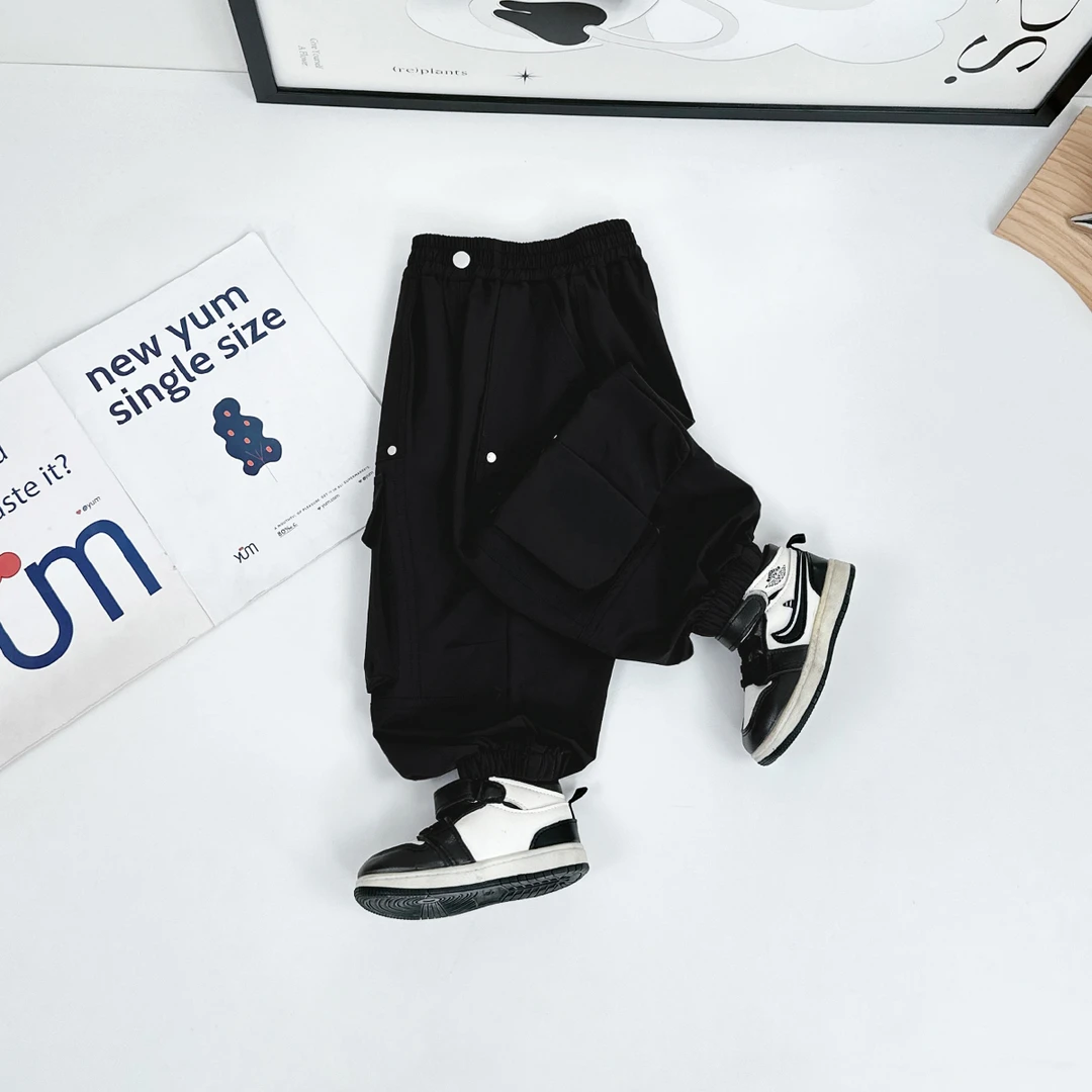 男童裤子春夏款儿童休闲裤2025新款宽松潮 BAO25020 悠悠童话童装