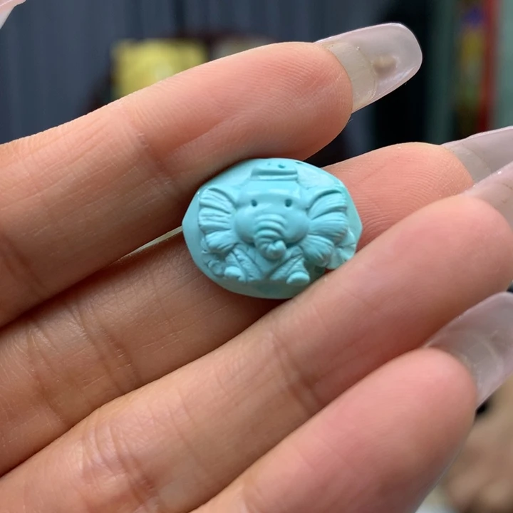 绿松石未镶嵌配饰