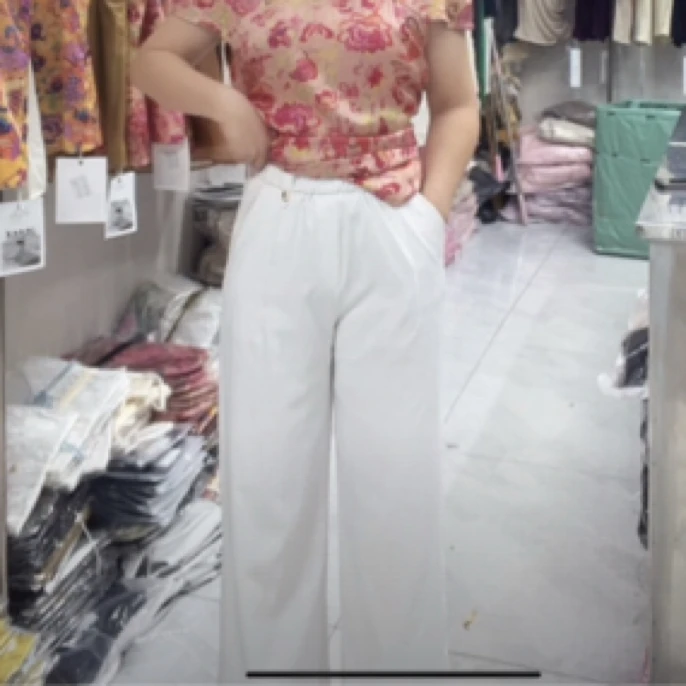 2025夏季新款女裤（25819）裤长90公分