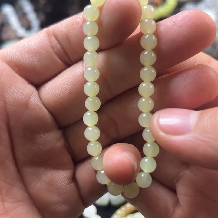 和田玉（糖玉）未镶嵌手串