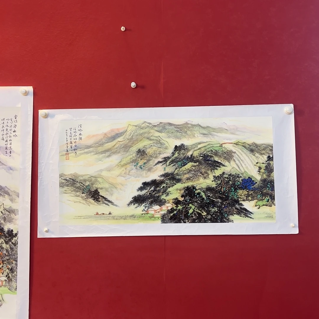 横款精品书画作品欣赏