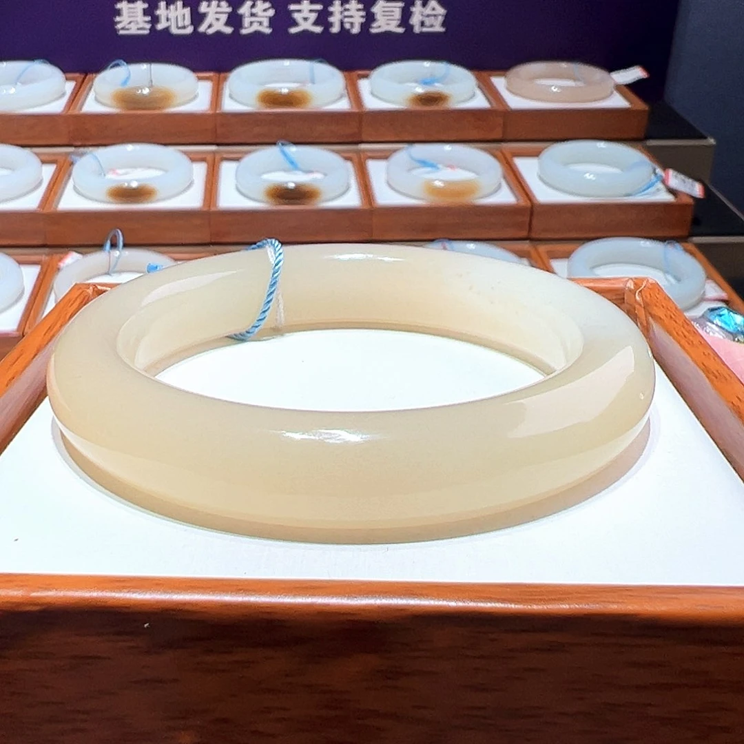 和田玉手镯 57 58未镶嵌