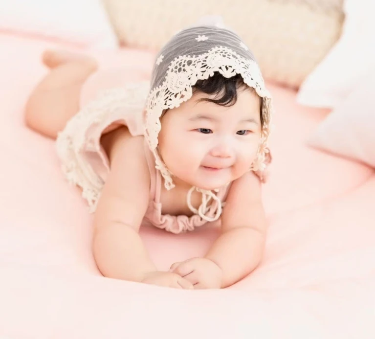 BX827卡通KT插肩半袖T恤（粉色）