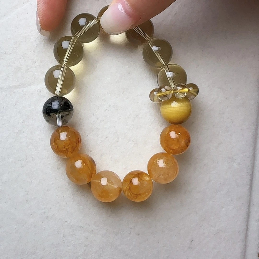 水晶手链未镶嵌丸*大气上档次