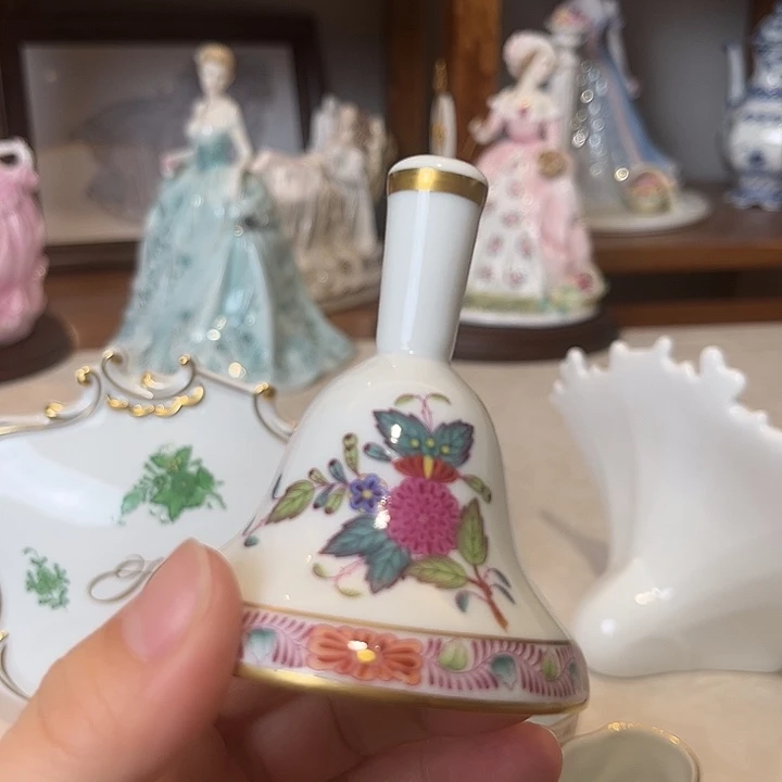 杯欧洲中古瓷器摆件