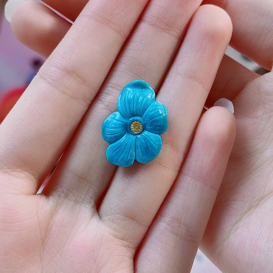 未镶嵌绿松石珠宝奇石