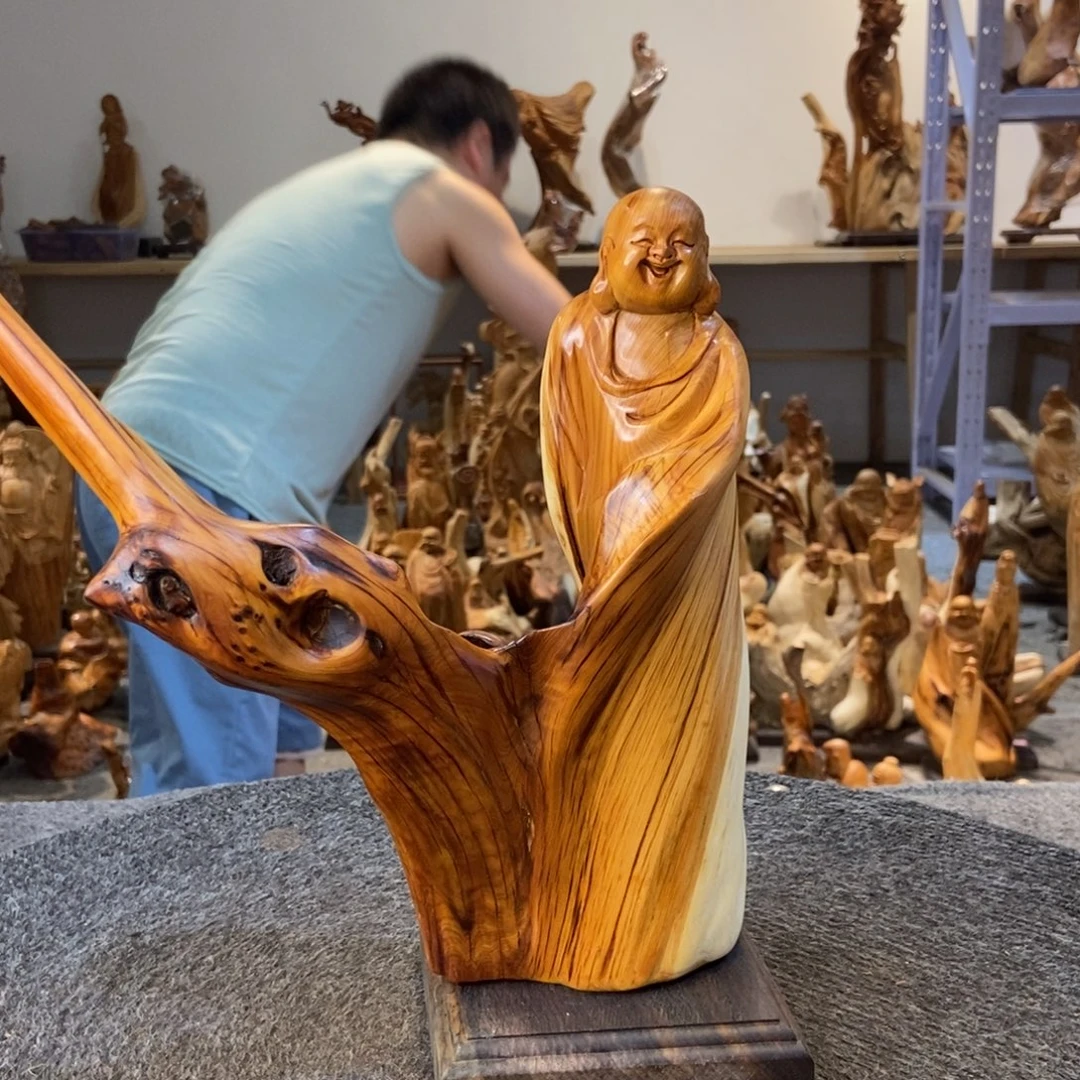 柏木（崖柏）太行崖柏根雕摆件