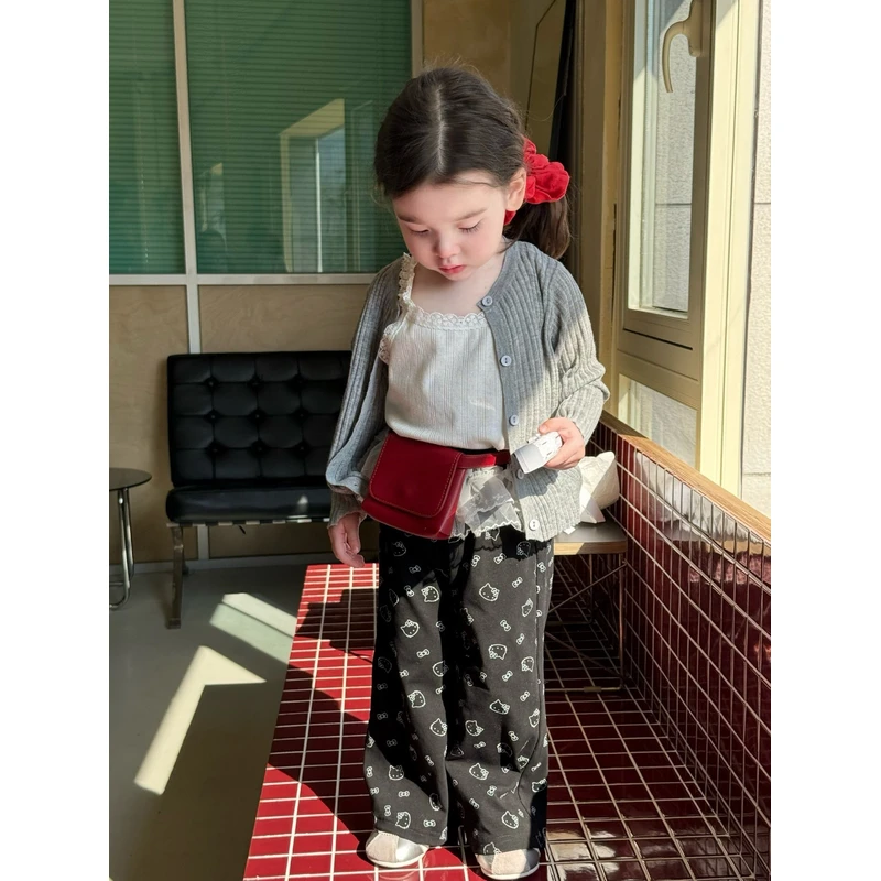 【现货】XW251388女童冰丝防晒衣外套夏季儿童宝宝坑条空调衫开衫