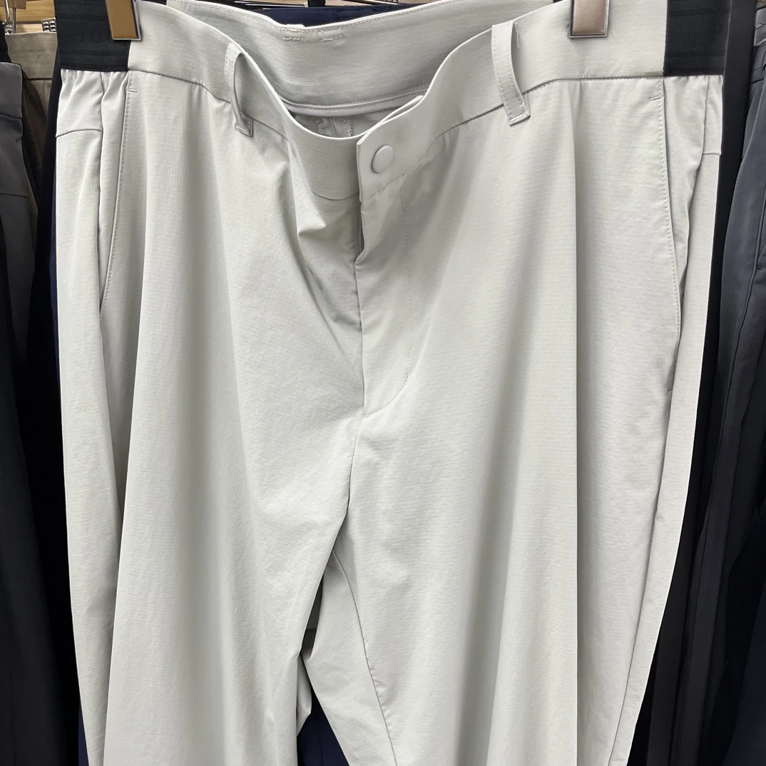 薄款直筒型商务休闲长裤男休闲裤户外运动男裤速干裤