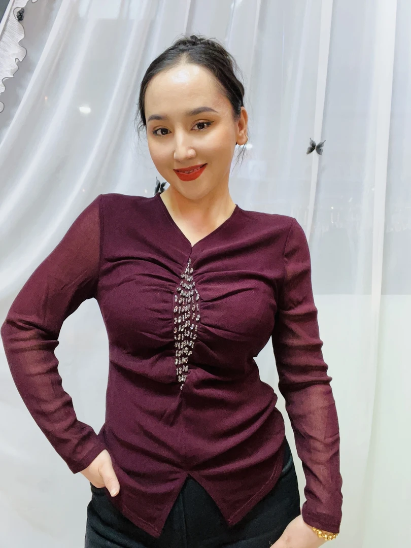 女装新款时尚长袖衬衫