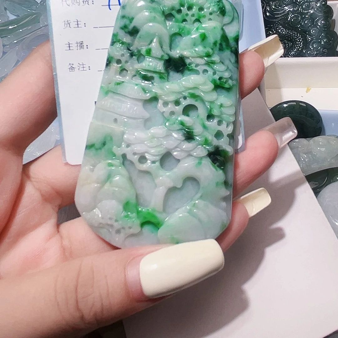 未镶嵌翡翠耳饰满****常