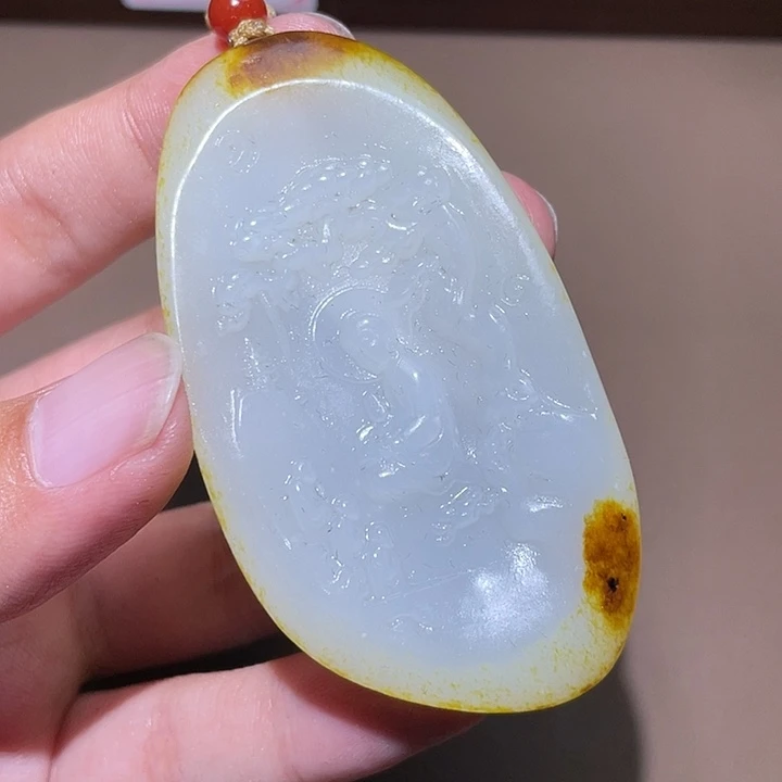 和田玉颈饰未镶嵌Y