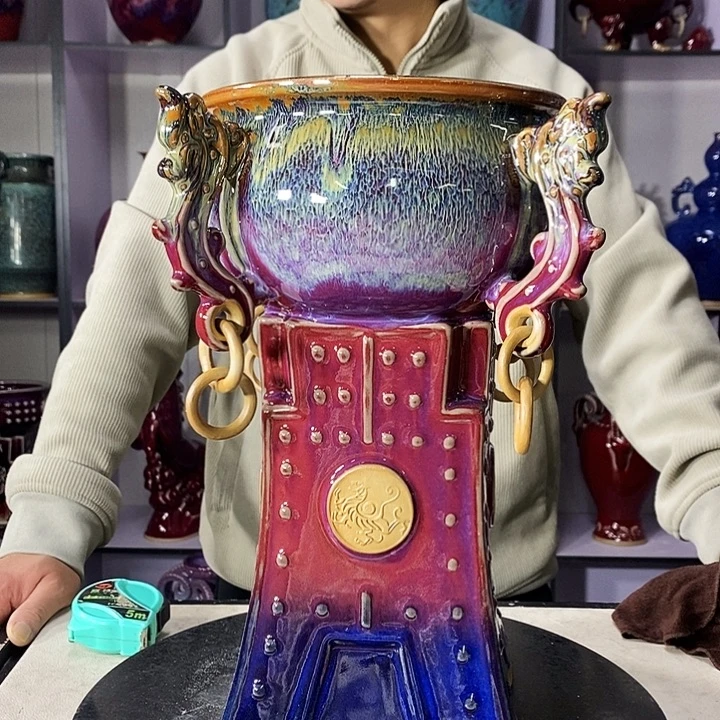 瓷片中国神垕精品钧瓷