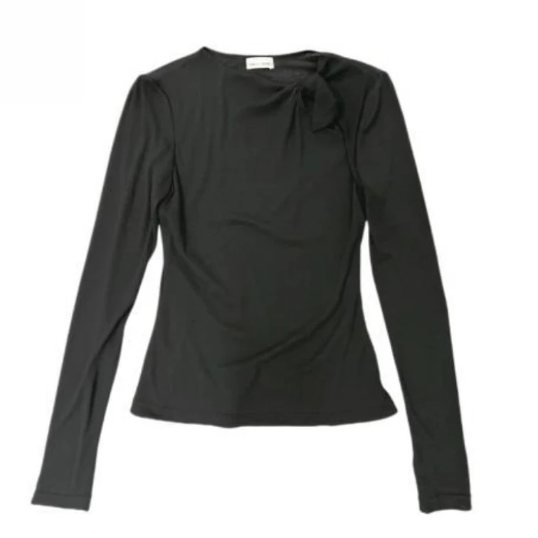 【LIBERTIES】Cplus Series25SS褶皱装饰长袖上衣