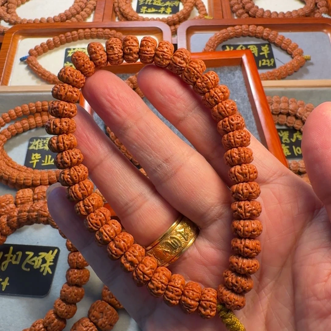 金刚菩提手串痞*陈六瓣雪花飞碟