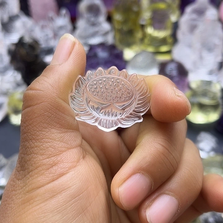 水晶摆件未镶嵌吊坠