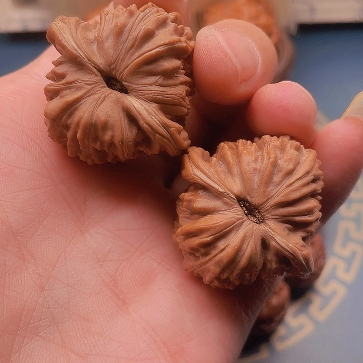 吊坠文玩核桃四座楼35全品