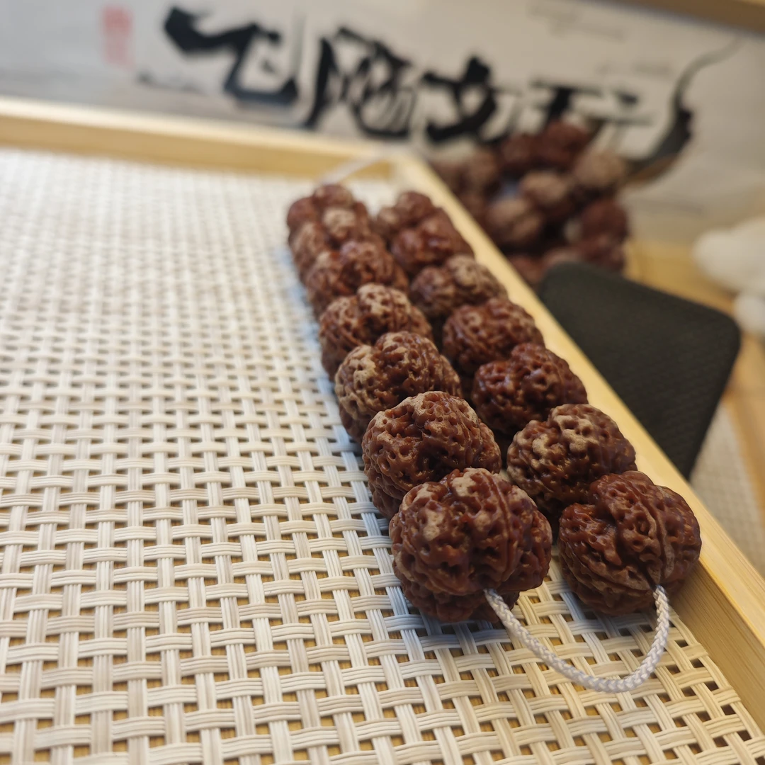 【严选级】深沟梅花梁产区大金刚菩提实心籽深沟粗筋梅花瓣线清晰