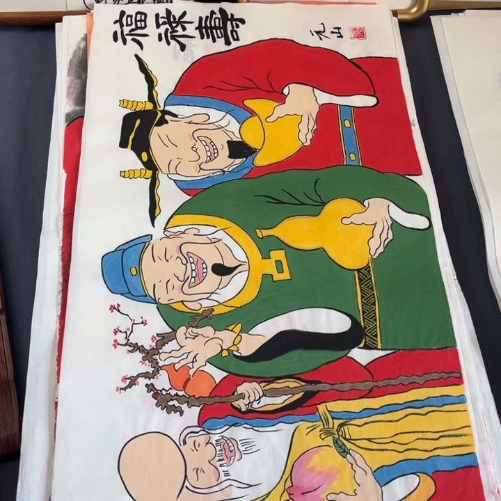 国画禅意画纯手绘作品