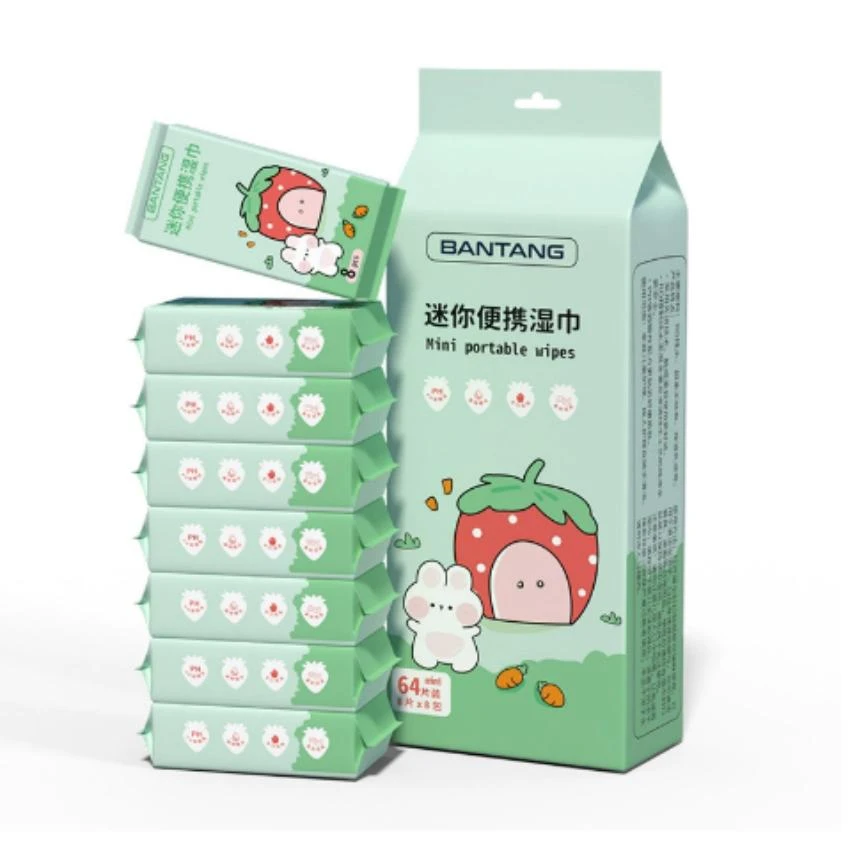 湿纸巾个人单/单独开便携湿纸便携湿纸保湿随身装
