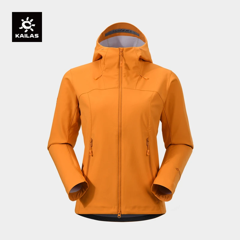 【秋冬加绒】KAILAS凯乐石M8 IC-MAX连帽软壳衣外套GTX防风防泼保暖