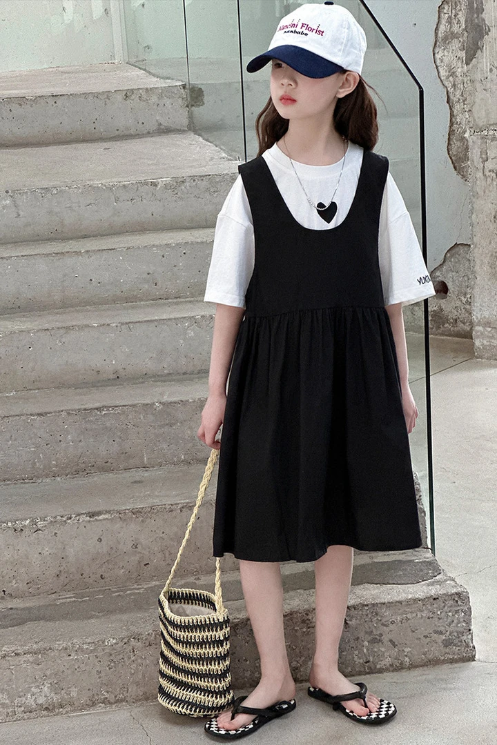 童小乖QBT&25-3601绣花两件套