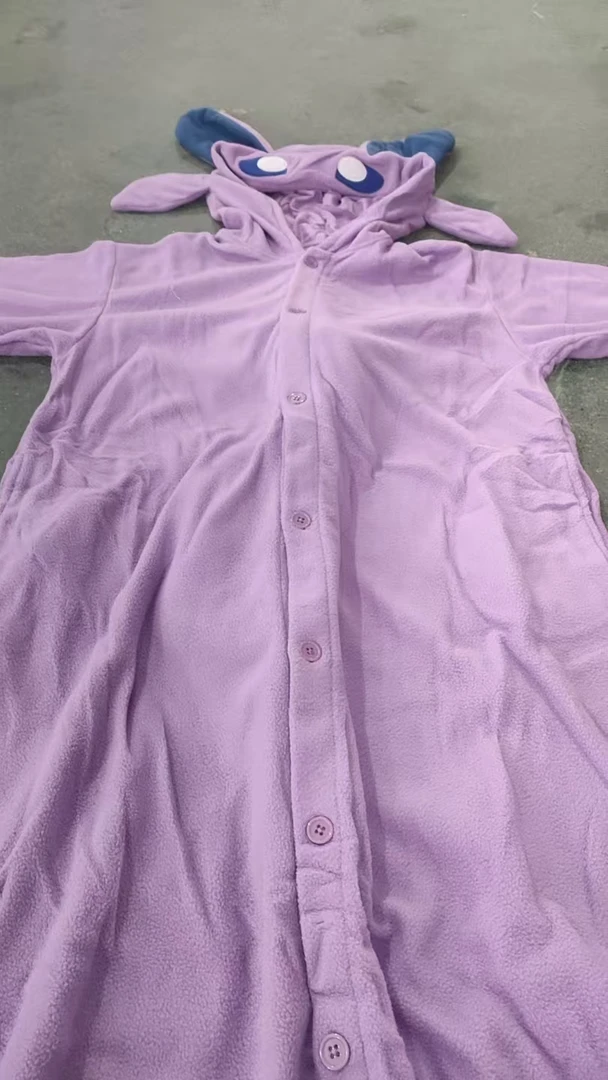 微瑕紫精灵纯紫色连体服连体服发1件