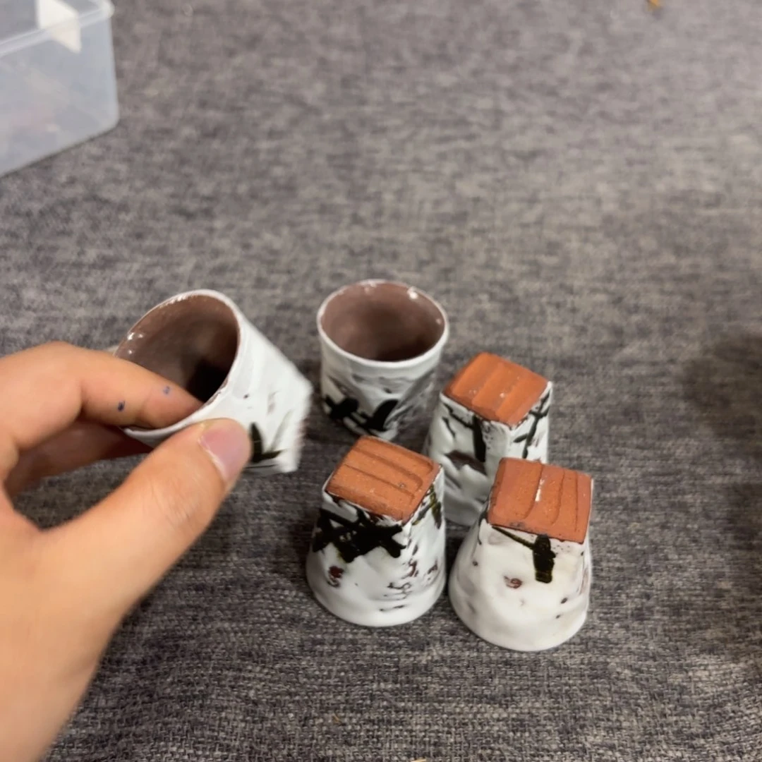 茶杯紫砂非常好看的花瓶