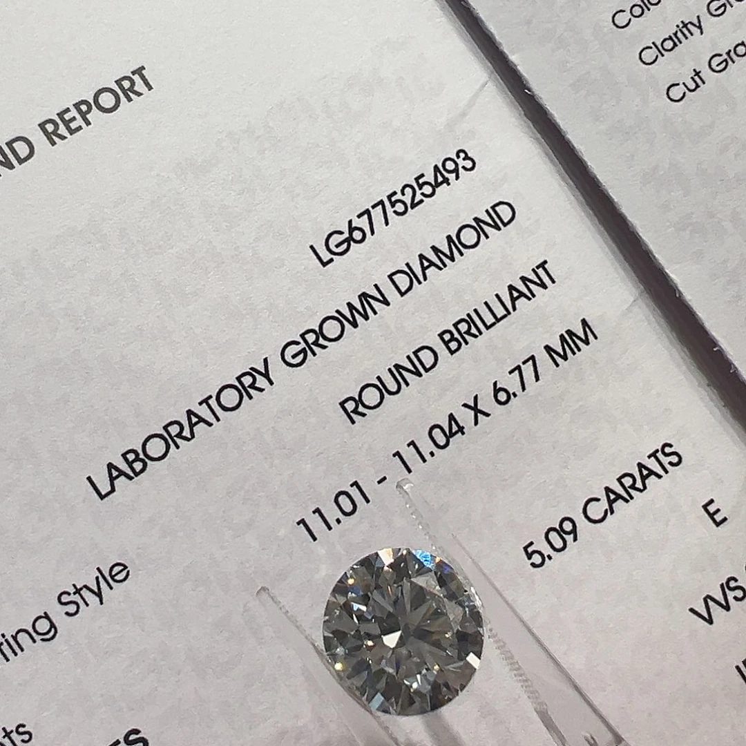 实验室培育钻石裸石未镶嵌N@LG677525493